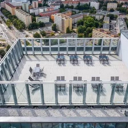 شقة Hanza Tower Center Spa & Jacusi & Pool شتشيتسين